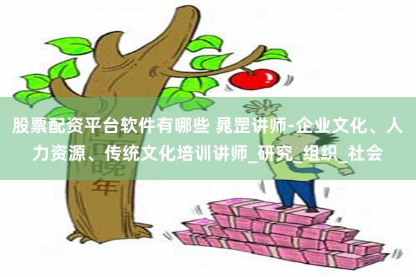 股票配资平台软件有哪些 晁罡讲师-企业文化、人力资源、传统文化培训讲师_研究_组织_社会