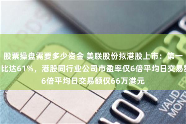 股票操盘需要多少资金 美联股份拟港股上市：第一大客户收入占比达61%，港股同行业公司市盈率仅6倍平均日交易额仅66万港元