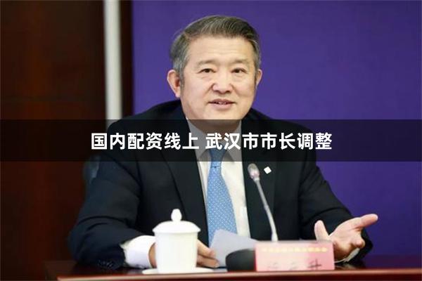 国内配资线上 武汉市市长调整